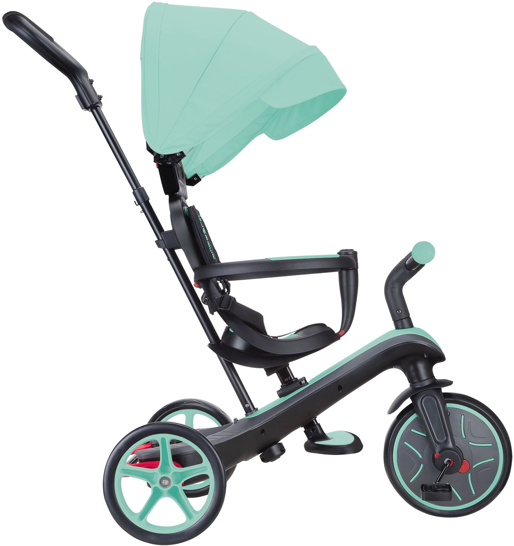 Globber Τρίκυκλο Trike Explorer 4 In 1 Mint (634-206) (1)