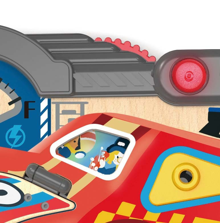 Hape Early Explorer Ξύλινο Little Racer's Board (E1120) (1)