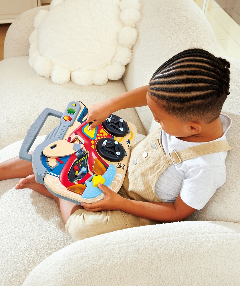 Hape Early Explorer Ξύλινο Little Racer's Board (E1120) (3)