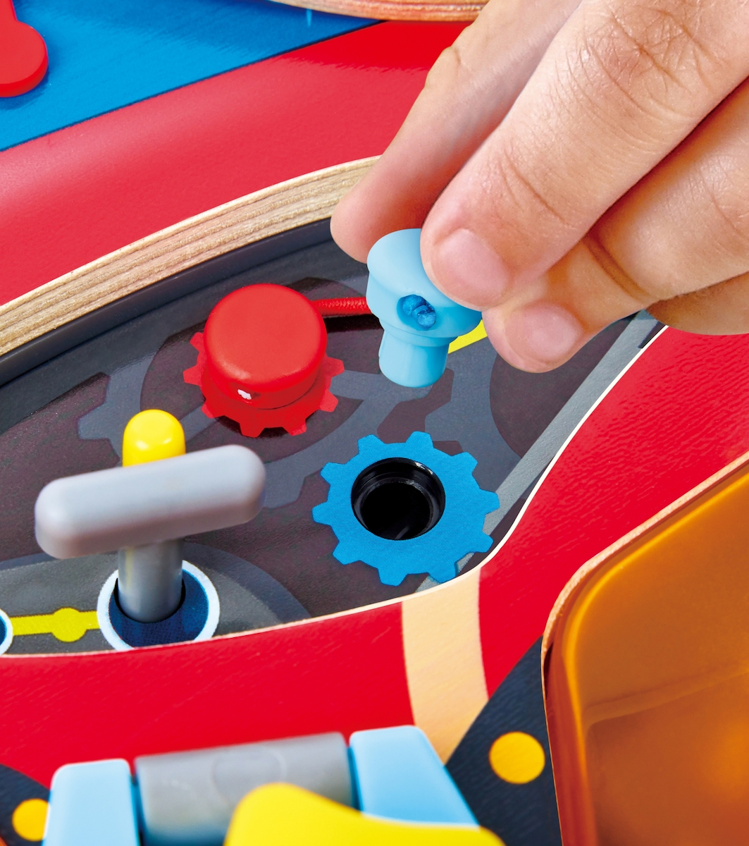 Hape Early Explorer Ξύλινο Little Racer's Board (E1120) (4)