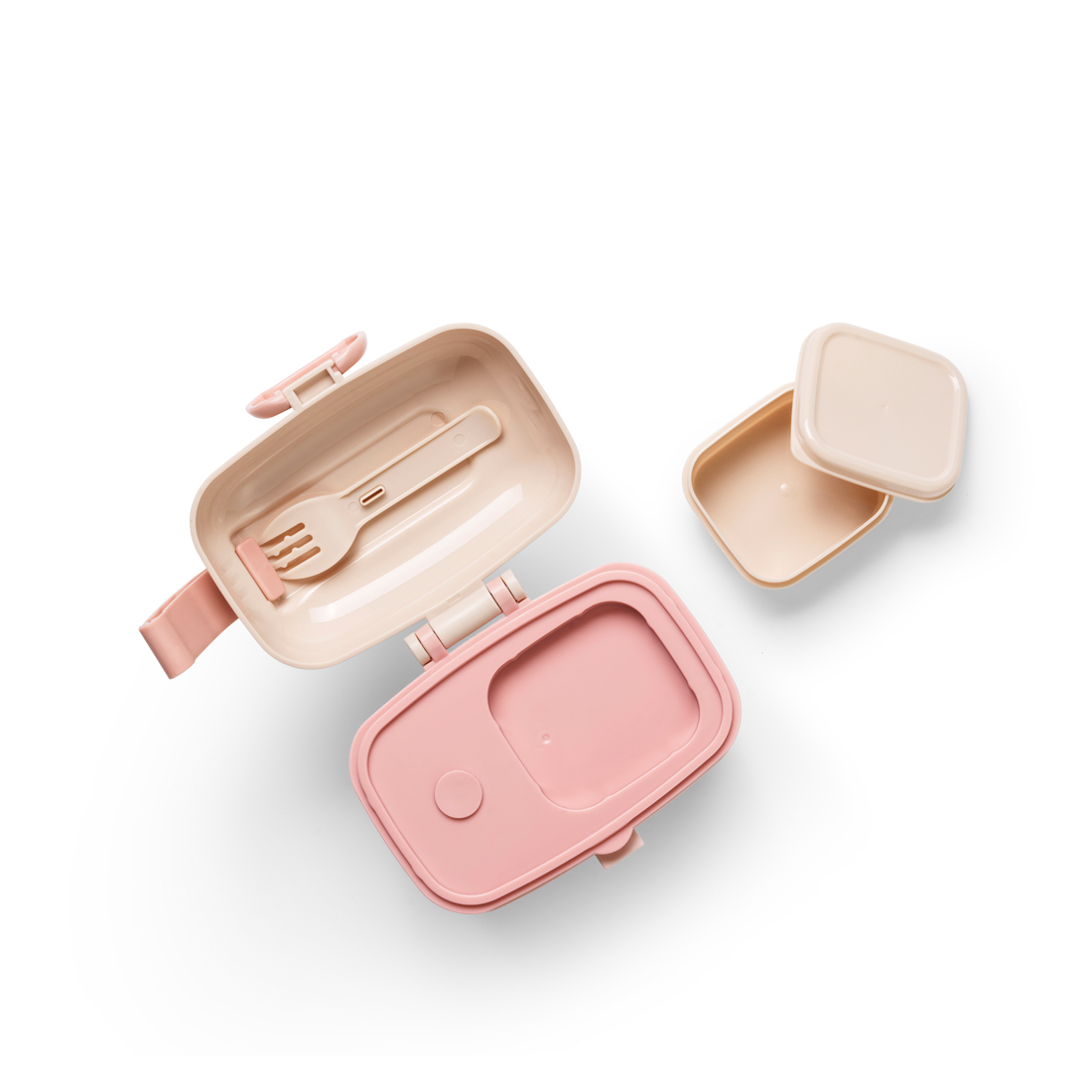 Lunch & Snack Box - Rosy Bow (2)