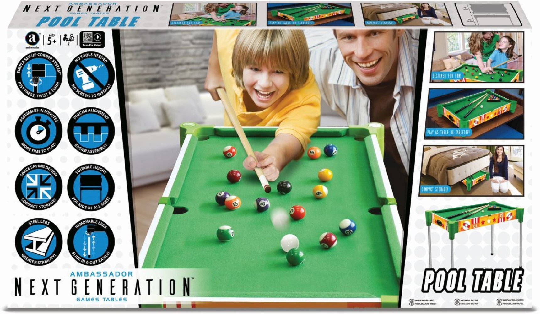 MAM Μπιλιάρδο Tabletop (MA8152) (2)