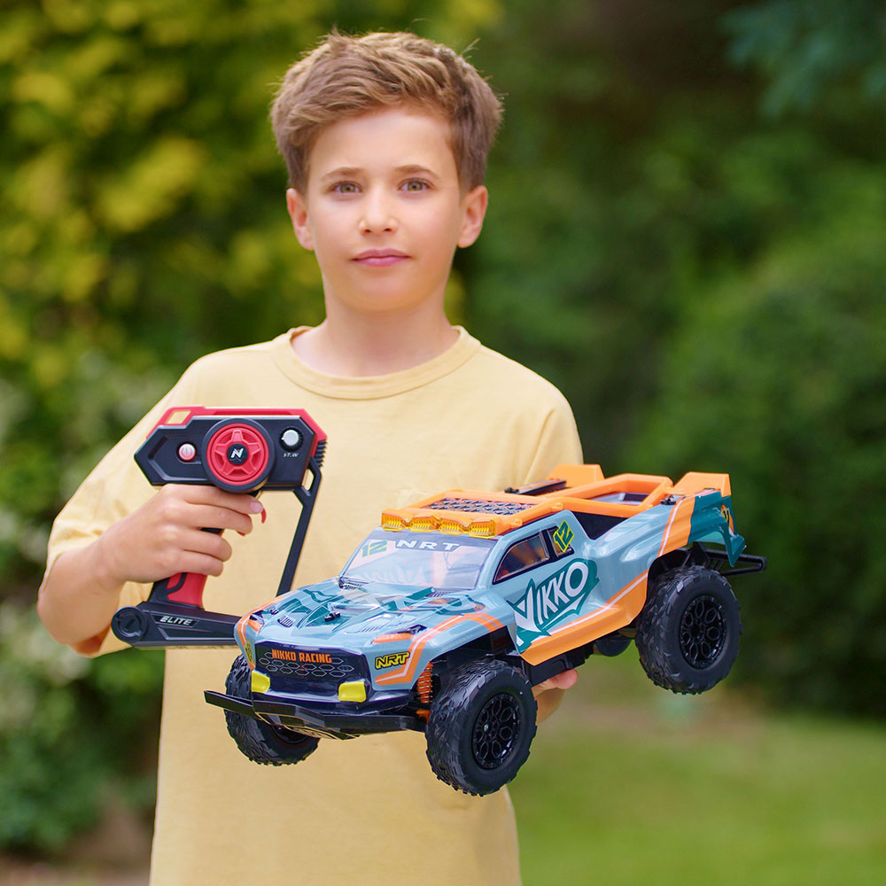 Nikko Τηλεκατευθυνόμενο Elite Trophy Trucks X2 Battleship Gray 2.4GHZ 110 (10357)