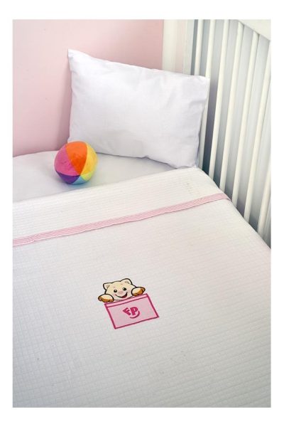 Fisher Price Πικέ Κουβέρτα des.206 Κούνιας