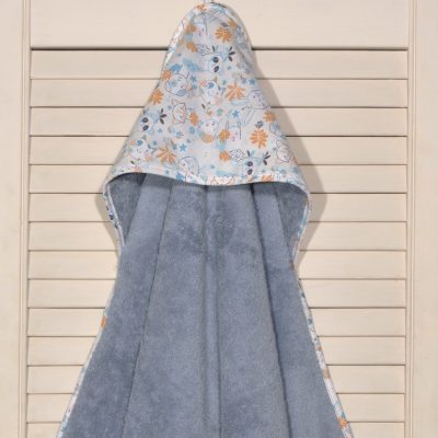 Μπουρνούζι κάπα 75x75 100% βαμβάκι 450 γρμ/τμ Design 200 Oliver Baby