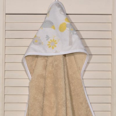 Μπουρνούζι κάπα 75x75 100% βαμβάκι 450 γρμ/τμ Design 203 Oliver Baby