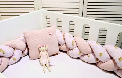 Πλεξούδα Τριπλή Βαμβακερή 20x200cm Design 412 Oliver Baby