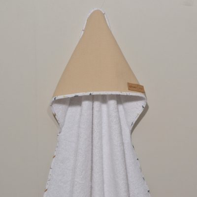 Μπουρνούζι Kάπα 75x75cm 100% Βαμβάκι 450 γρμ/τμ Design 404 Oliver Baby