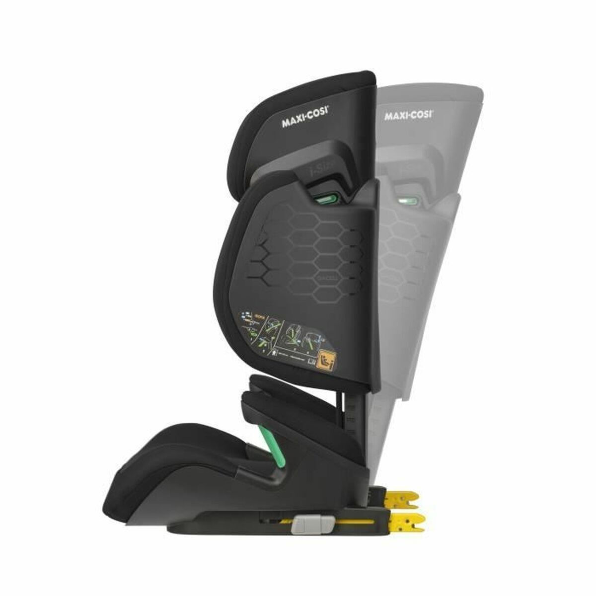 ΚΑΘΜΑ ΑΥΤΤΟΥ RODI FIX M i SIZE BASIC BLACK maxi cosi kathismataki aytokinitou booster rodifix m i size 15 36 kg me isofix black 10