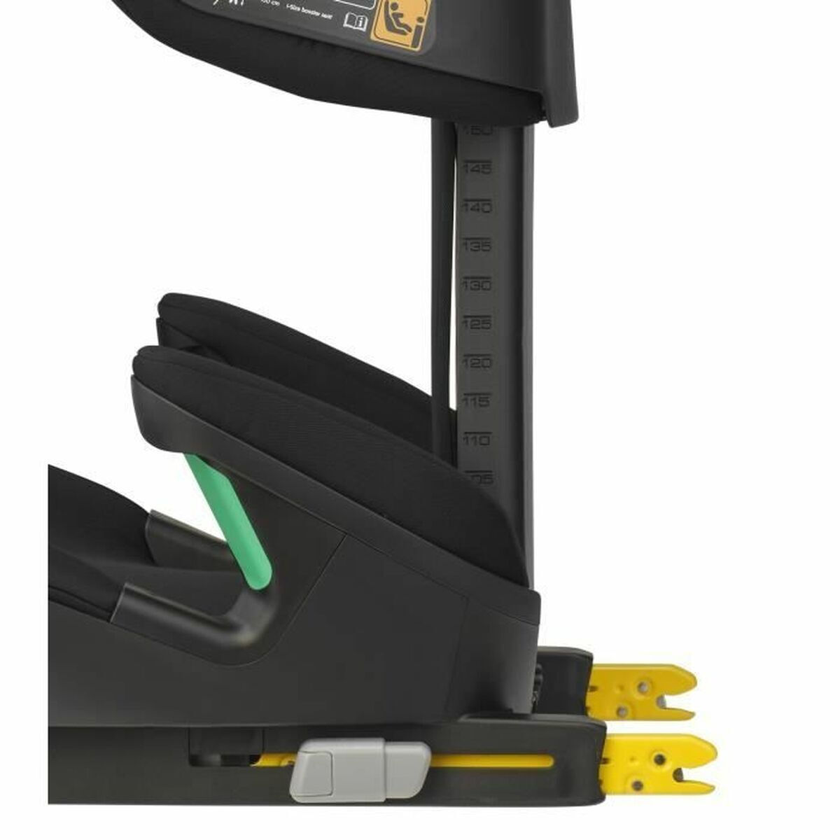 ΚΑΘΜΑ ΑΥΤΤΟΥ RODI FIX M i SIZE BASIC BLACK maxi cosi kathismataki aytokinitou booster rodifix m i size 15 36 kg me isofix black 8