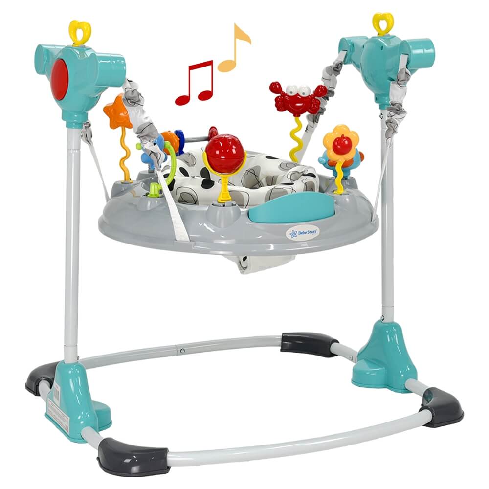 Bebe Stars Baby Jumper Sea Animals με Μουσική για 6+ Μηνών (1) Bebe Stars Baby Jumper Sea Animals με Μουσική για 6 Μηνών 1