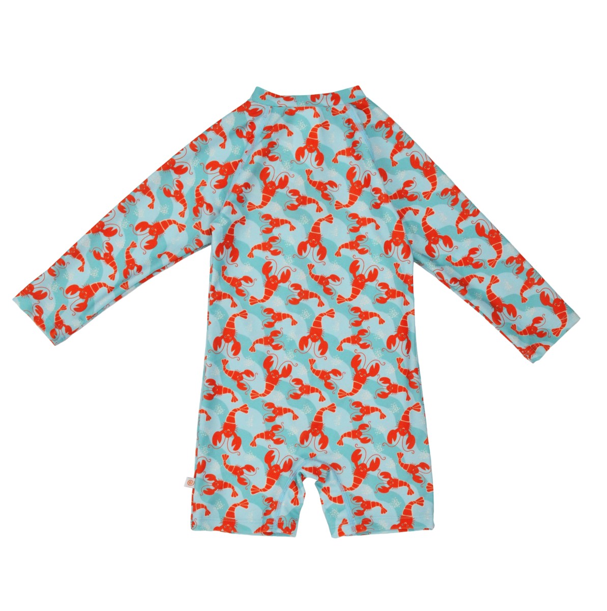 ZOO12426_BoysRashGuard_Lobster_Back ZOO12426 BoysRashGuard Lobster Back