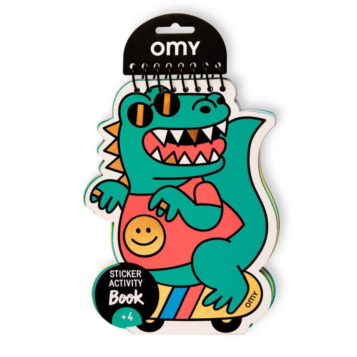 OMY-CAR11 OMY. Βιβλίο δραστηριοτήτων με αυτοκόλλητα Dino (1) OMY CAR11 OMY. Βιβλίο δραστηριοτήτων με αυτοκόλλητα Dino 1