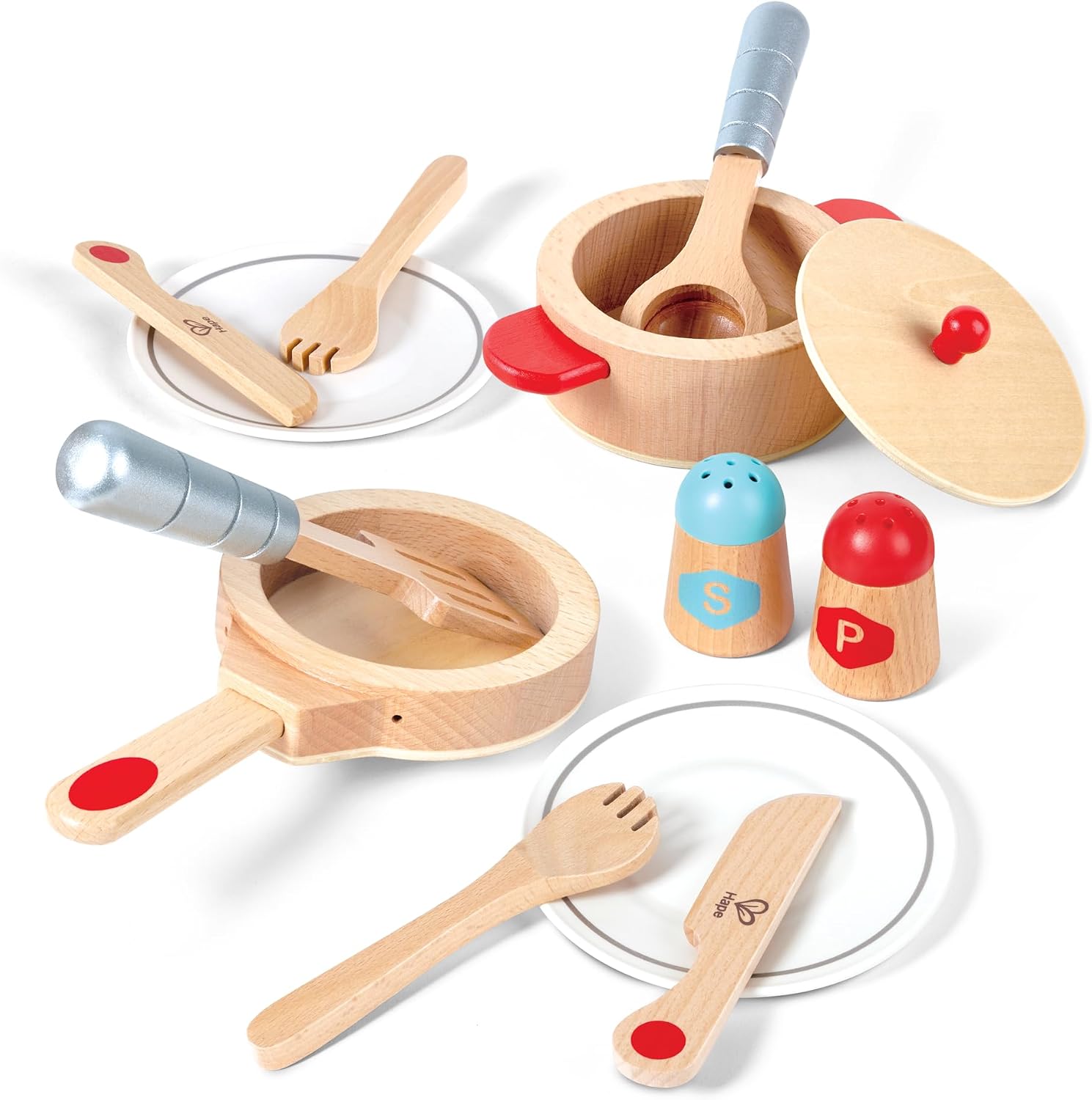 Hape Playfully Delicious Ξύλινα Κουζινικά Cook & Serve Set (E3150X) (1) Hape Playfully Delicious Ξύλινα Κουζινικά Cook Serve Set E3150X 1