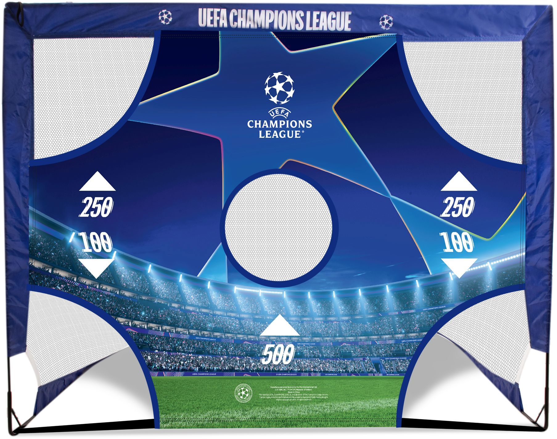 Hy-Pro UEFA Εστία Ποδοσφαίρου Target Goal 120x90x90cm (CL09363) (1) Hy Pro UEFA Εστία Ποδοσφαίρου Target Goal 120x90x90cm CL09363 1