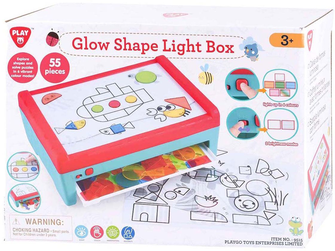 Playgo Σετ Glow Shape Light Box BO (9515) Playgo Σετ Glow Shape Light Box BO 9515