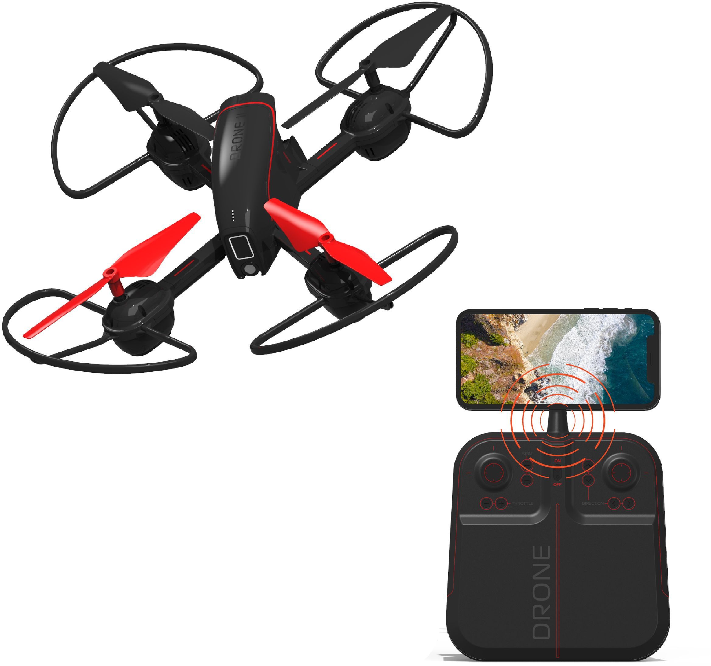 Sharper Image Τηλεκατευθυνόμενο Drone 2.4G Mach With Camera Streaming 1212016961 (1) Sharper Image Τηλεκατευθυνόμενο Drone 2.4G Mach With Camera Streaming 1212016961 1